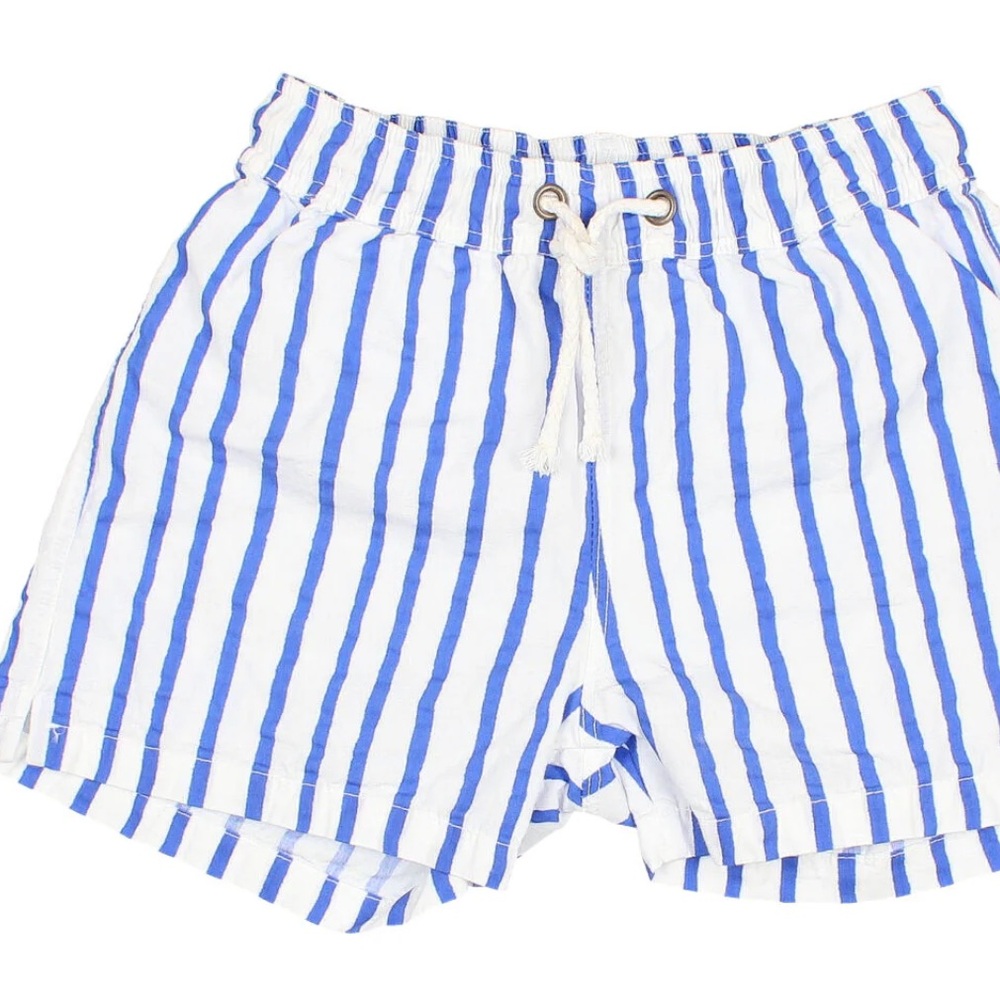 3M Blue and White Striped Baby Swim Trunks